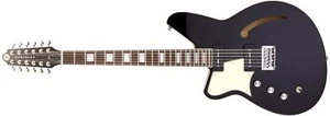 Reverend Airwave 12 String Lefty Midnight Black - Bild 1 von 6