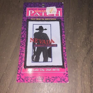 Parche bordado del país vaquero del estado de Nevada  - Imagen 1 de 4