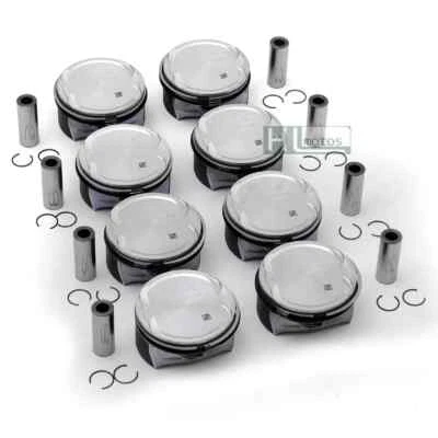 Juego de 8 anillos de pistón STD para Mercedes-Benz C63 E63 SL63 AMG W204 W211 M156 6,3 Foto 1 de 4