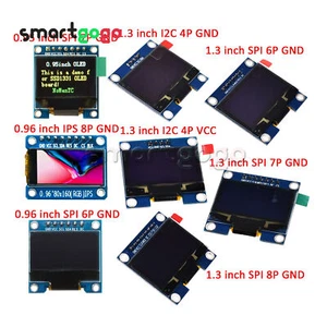 0.95inch/0.96inch/1.3inch I2C IIC SPI Serial OLED LCD LED Display Module Arduino - Picture 1 of 50