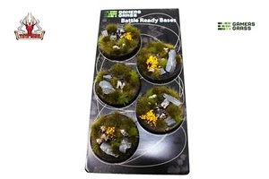 Gamers Grass Highland Bases Round 40mm (x5) - Picture 1 of 3