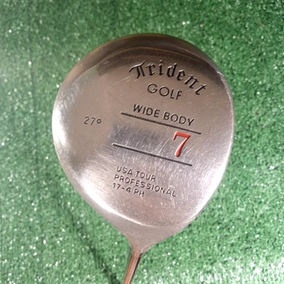 Trident Golf Wide Body 27* Degree 7 Wood USA Tour Pro Regular Graphite RH 41" - Image 1 of 4