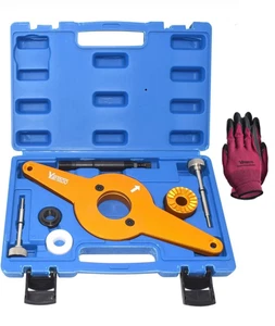 Yuesstloo Vibration Damper Holding Tool Crankshaft Pulley Removal Audi # T10531 - Bild 1 von 7