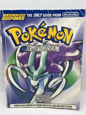 Pokémon Crystal: Official Nintendo Player's Guide 1999 Gameboy FOLDOUT ATTACHED - Image 1 of 4