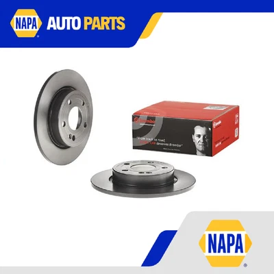 2x Par de discos de freno sólidos para MERCEDES CLA250 C118 1.3 trasero 2020 en M282.914 Foto 1 de 4