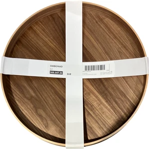 New IKEA OMBONAD Walnut Tray Platter 42x42 cm (17x17 ") 505.047.34 - Picture 1 of 13