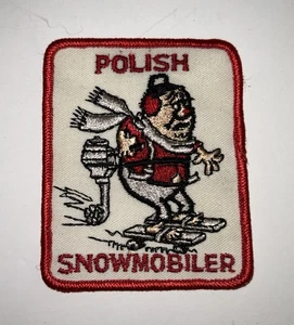 "Parche polaco para coser moto de nieve 3"" x 4""" - Imagen 1 de 1