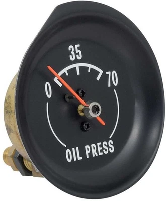 Manómetro de presión de aceite reproducción OER para Chevrolet Corvette 1972-1973 Foto 1 de 4