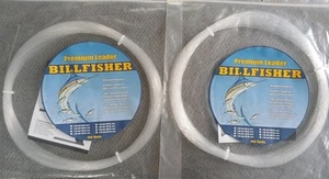 Billfisher Sea Striker Premium Leader Coil 100Lb 100Yds Clear 1.00mm - 2 Packs - Picture 1 of 4