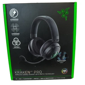 Razer Kraken V3 Pro for PC Wireless Gaming Headset with Haptic Technology - Picture 1 of 10
