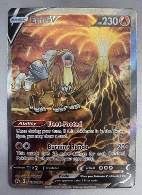 Entei V GG36/GG70 Crown Zenith: Galarian Gallery Holo - Image 1 of 2