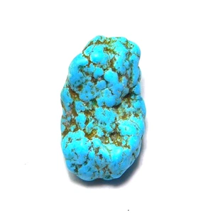 Piedras preciosas sueltas cabujón áspero turquesa magnesita azul natural 49 quilates ME-13594 - Imagen 1 de 3