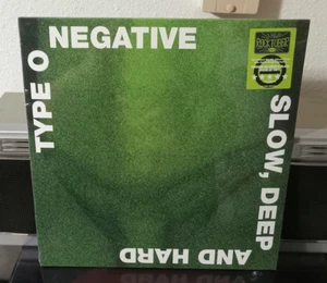Type O Negative – Slow Deep And Hard - Green Marbled Vinyl 2 LP SET NEW SEALED - Picture 1 of 2
