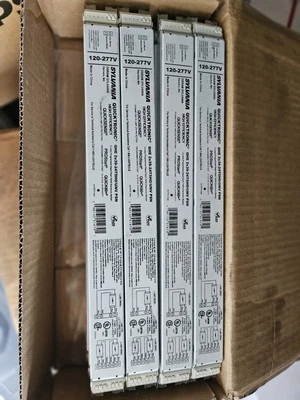 Sylvania QHE 2x39-24T5HO/UNV PSN (Lote de 10ea Usado 2 Balastos de Lámpara) Foto 1 de 4