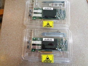 2x - Emulex PO11324-21G Dual-Port 16Gb Fibre Channel PCIe 3.0 x8 Adapter, Sealed - Picture 1 of 5