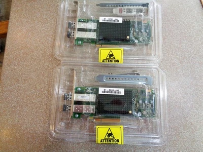 2x - Emulex PO11324-21G Dual-Port 16Gb Fibre Channel PCIe 3.0 x8 Adapter, Sealed - Image 1 of 4