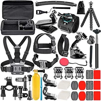 NEEWER 50 in 1 Action Camera Accessory Kit for GoPro Insta360 AKASO ‎10085441 - Image 1 of 4