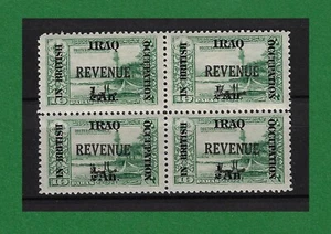 S1223, Irak 1921, Rev., 1/2 An. en 10 Para, Ross & Pawell #A- 96, WMK, Bloque, NH - Imagen 1 de 1