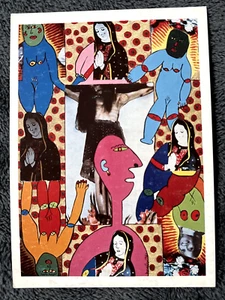 Vintage Postcard Art by Kim Mosley 1982 "Guadalupe" Cibachrome Photo/collage - Picture 1 of 2