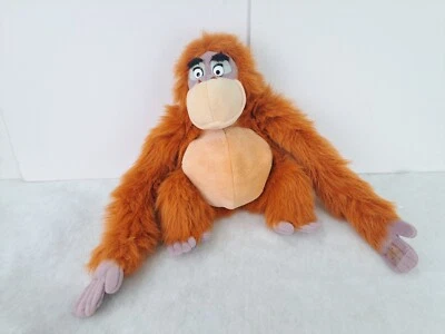 Juguete de felpa de orangután de 15" King Louie libro de la selva de Walt Disney World de colección - Excelente Foto 1 de 4