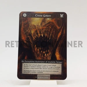 Sorcery Contested Realm SUMMER BETA - CRAVE GOLEM (NF) Exceptional - Imagen 1 de 1