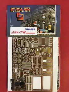 Jadar Model Detail Set, S48-065,  [ Yak-7 ] Jak-7V for ICM kit, 1:48 scale - Picture 1 of 3
