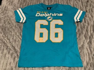 Miami Dolphins NFL Tee Medium Team Apparel 22” Pit To Pit - Picture 1 of 4