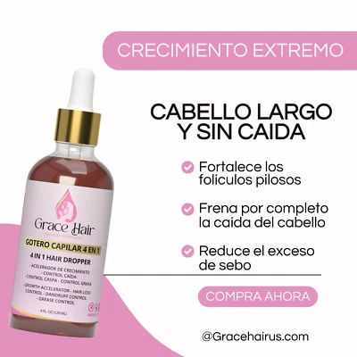 Gotero/tónico capilar control caída y crecimiento - Изображение 1 из 4