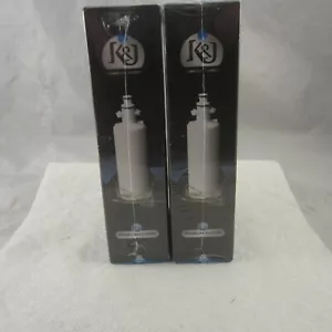 2 Packs Of 2 K&J Charcoal Filters LG LT700P Refrigerator Water Filters KJ700. - Picture 1 of 6