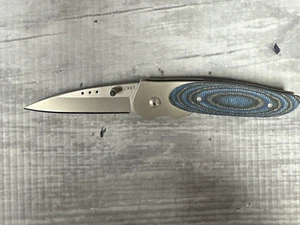 CRKT 8002 WASP LINER LOCK PLAIN EDGE FOLDING POCKET KNIFE - Picture 1 of 17