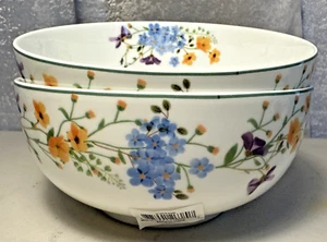 Mikasa Quinn Bone China 6" Suppe/Müsli Servierschalen 2er Set - Bild 1 von 12
