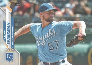2020 Topps Baseball #679 Glenn Sparkman
