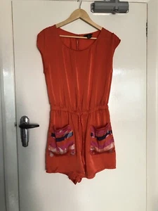 H&M Orange Playsuit 12 - Picture 1 of 3