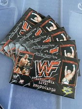 1999 Comic Images WWF WrestleMania Live 5 sealed packs with 6 photocard per pack