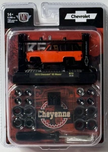 M2 Machines Modellbausatz 1974 Chevrolet K5 Blazer orange, R72 24-28 - Bild 1 von 6