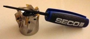 Fresa SECO a Inserti R220.69-0040.10-6A con 06 Inserti XOMX10T308-ME07,F40M - Imagen 1 de 3