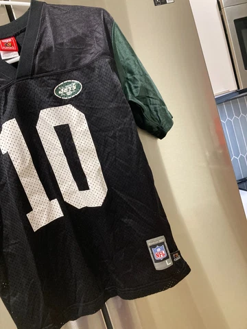 NEW York Jets black Chad  Pennington  nfl football Jersey youth large Cover
