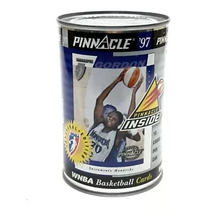 1997 Pinnacle Inside WNBA Bridgette Gordon Collector Can w/ 10 Card Pack NEW - Picture 1 of 5