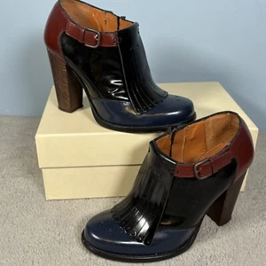 Paul Smith Bootie Shoes UK 6 EU 39 Black Platform Heeled Side Zip Kay Bluette - Picture 1 of 18