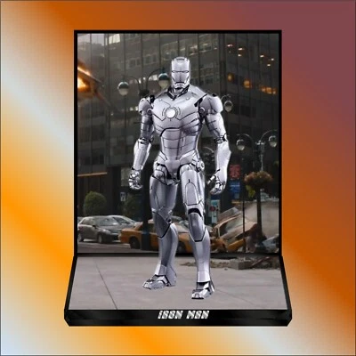 DIORAMA HOT TOYS - ACTIONFIGUR - PUPPE 1/6 - PRO DETOLF IKEA - STAND DISPLAY - IRON MAN - Bild 1 von 4