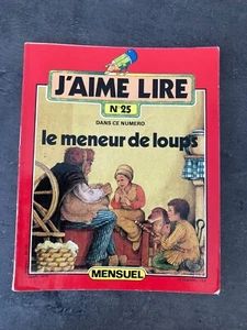 ancien J'AIME LIRE N°25 1979 LE MENEUR DE LOUPS J42 - Imagen 1 de 2