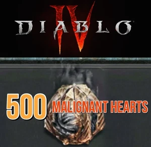 Diablo 4 Eternal Realm 500 Malignant Heart Boss Mats Drop XBOX X/S PS4 PS5 PC - Picture 1 of 1