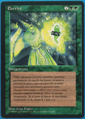 Eureka Legends (ITALIAN) NM (Reserved List MTG Magic Card) (499752) ABUGames - Image 1 of 2