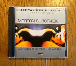 MORTON SUBOTNICK Silver Apples Moon 1994 LIMITED EDITION CD Wergo Records NM/NM - Imagen 1 de 7