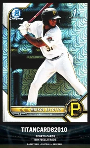 Maikol Escotto 2022 Bowman Mojo Refractor Pittsburgh Pirates #BCP-52 - Picture 1 of 2