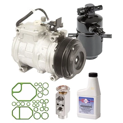 For Mercedes SL320 SL500 & SL600 OEM AC Compressor w/ A/C Repair Kit TCP - Image 1 of 4