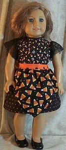 Doll Clothes Made2Fit American Girl 18" in Witch Wizard Costume Skirt 2 pcs - Picture 1 of 1