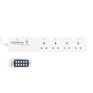 EnerGenie ENER010 Indoor White 4 AC outlets 13 A White - Photo 1/1