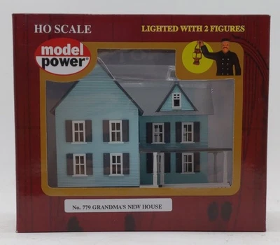 Model Power 779 Grandma's New House - Lighted w/2 Figures NIB - Image 1 of 4