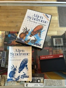 Alien Syndrome (Sega Master System) Video Game + Case & Manual - Picture 1 of 6